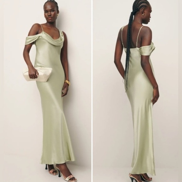 Reformation Rhonda dress in dried herbs NWT - Picture 1 of 8